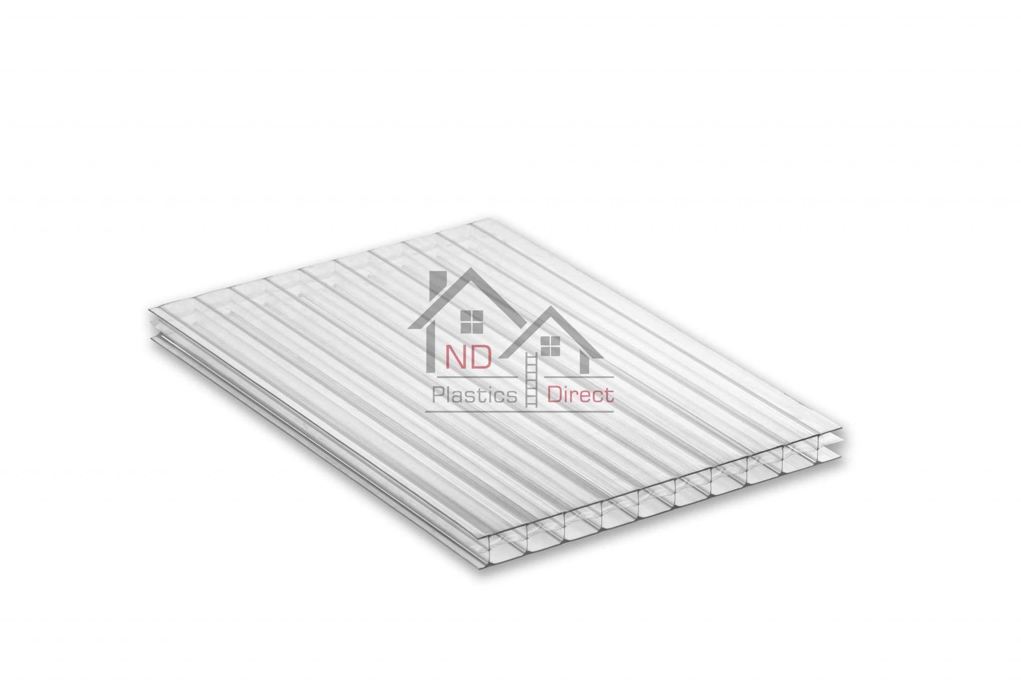 16mm Clear Multiwall Polycarbonate Sheet Standard Sizes ND Plastics