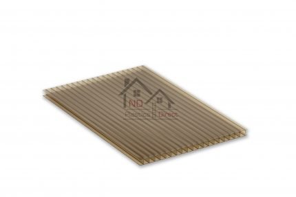 10mm Bronze Multiwall Polycarbonate Sheet