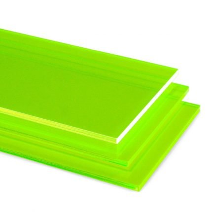 Acid Green Fluorescent Acrylic Sheet