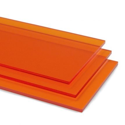 Amber Tint Acrylic Sheet