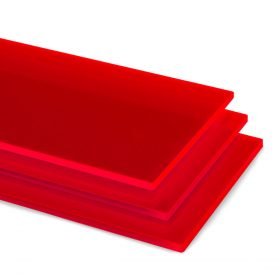 Mars Red Fluorescent Acrylic Sheet