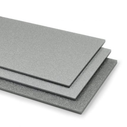 Shimmering Silver Sparkle Acrylic Sheet