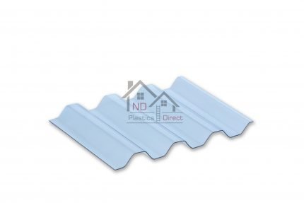 PVC Clear Corrugated Roofing Sheet - Greca Box Profile