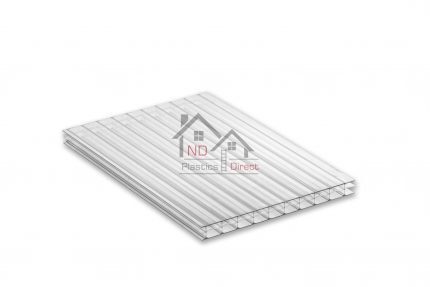 16mm Clear Triplewall Polycarbonate Cut To Size
