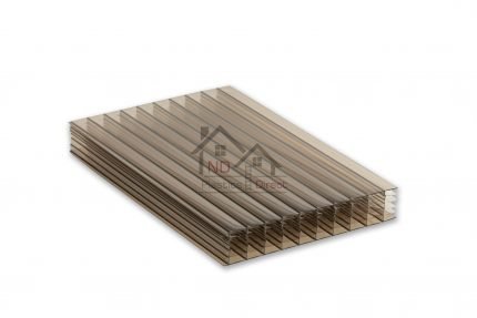35mm Bronze Multiwall Polycarbonate Cut To Size