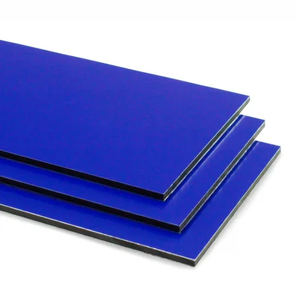 Blue Aluminium Composite Sheet