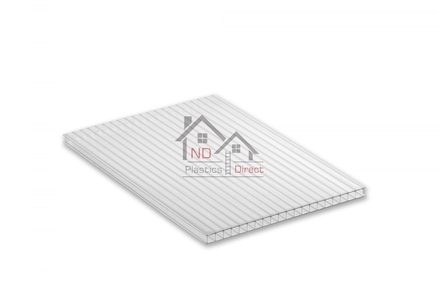 10mm Clear Twinwall Polycarbonate Sheet | Cut To Size