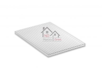 10mm Clear Twinwall Polycarbonate Cut To Size