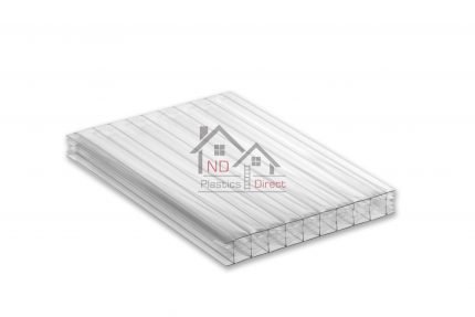 25mm Clear Multiwall Polycarbonate Cut To Size