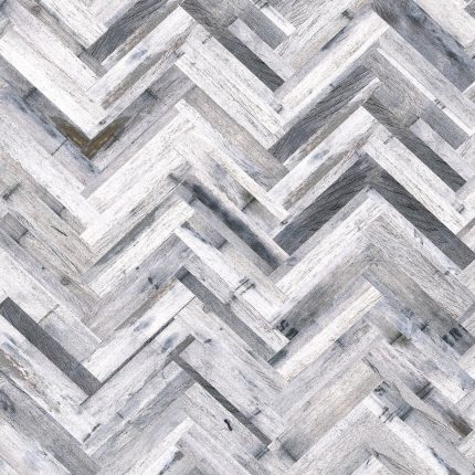 Nuance BushBoard Herringbone Whitewash Shower Panel