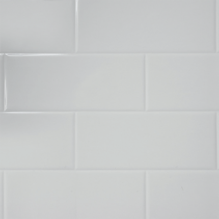 Wetwall White Shower Panel