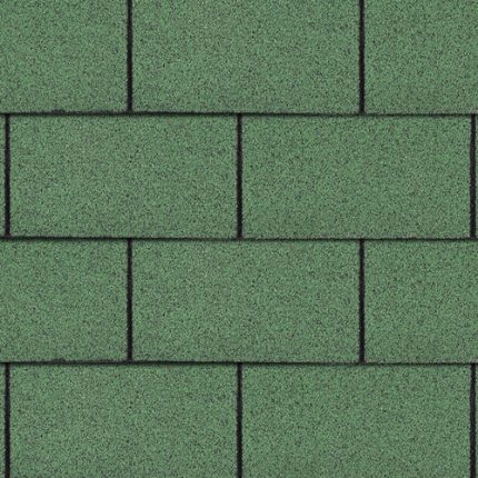Bitumen Roofing Shingles Green 3 Tab 3m² Pack